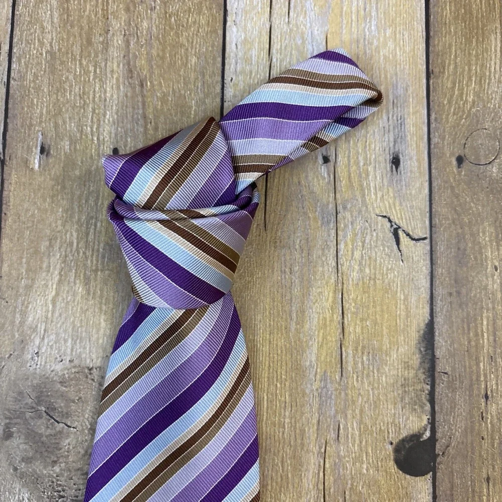 Charles Tyrwhitt Silk Tie Repp Striped